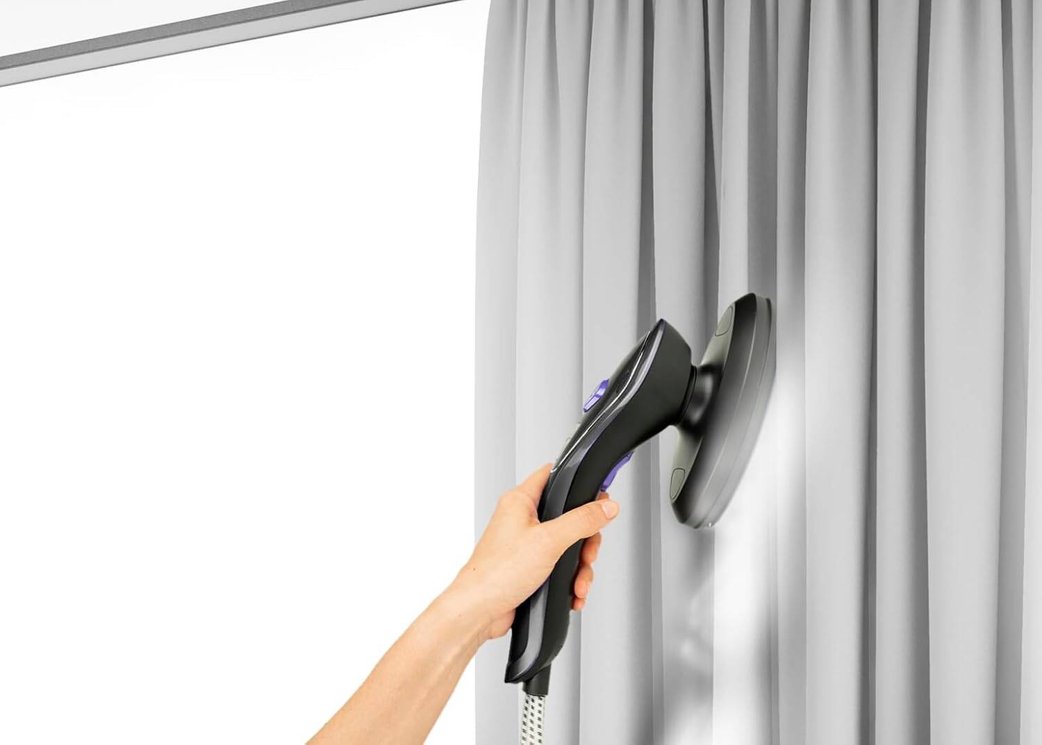 Отпаривание штор