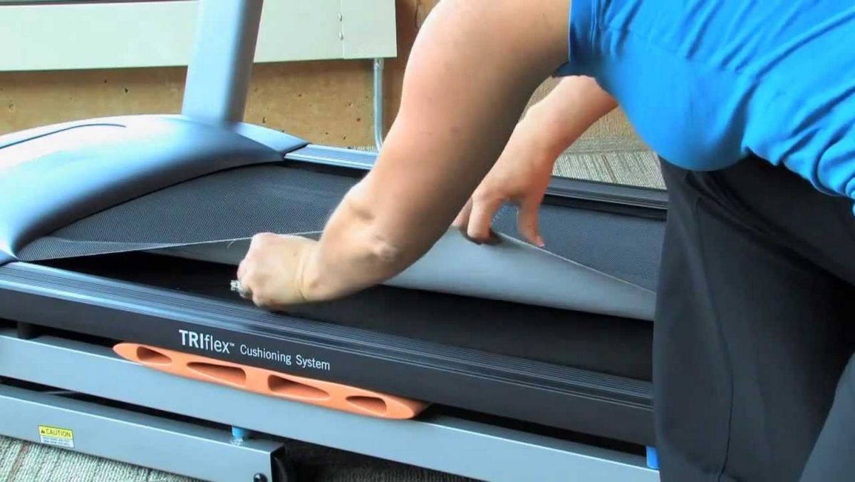 Смазка полотна беговой дорожки