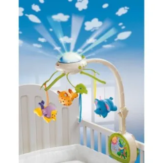 Карусель - музыкальная мобиль Fisher Price "Мечта о тропическом лесе"